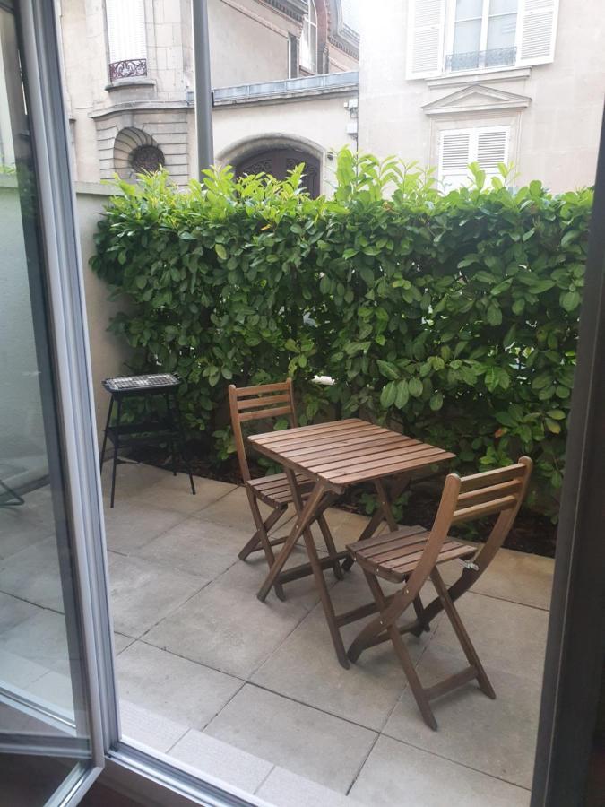 Terrasse Reims Centre Perseval Lejlighed Eksteriør billede